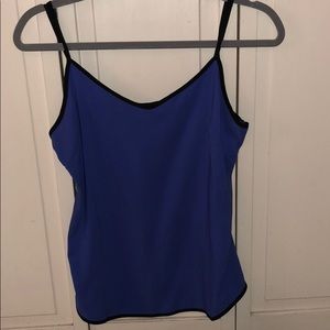 Royal blue dressy tank